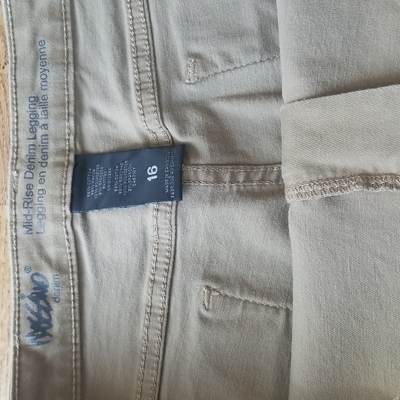 (16) Mossimo Supply Co. Mid Rise Denim Leggings Jeggings - Picture 3 of 8